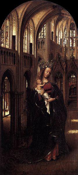 Jan Van Eyck Madonna in the Church Spain oil painting art